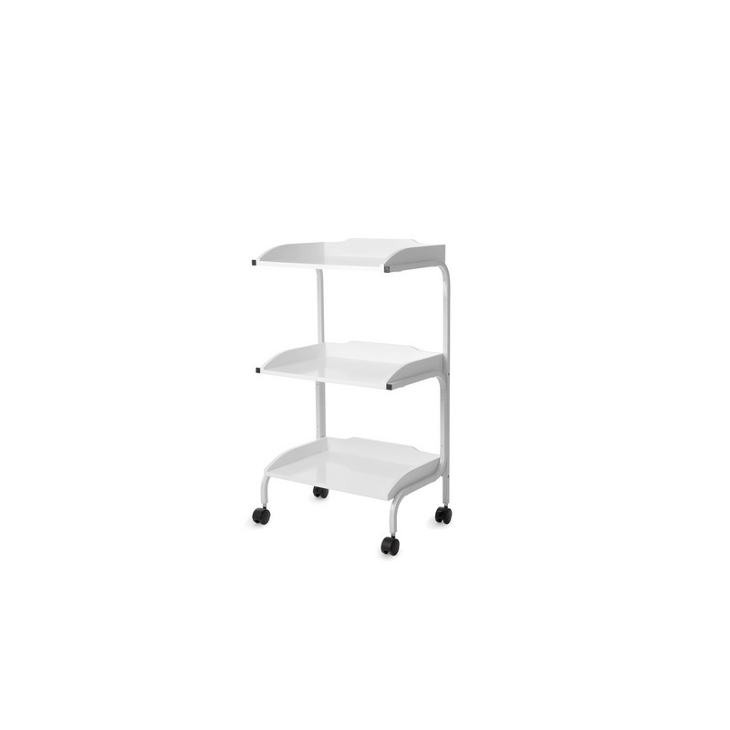 Carrello estetica a 3 ripiani