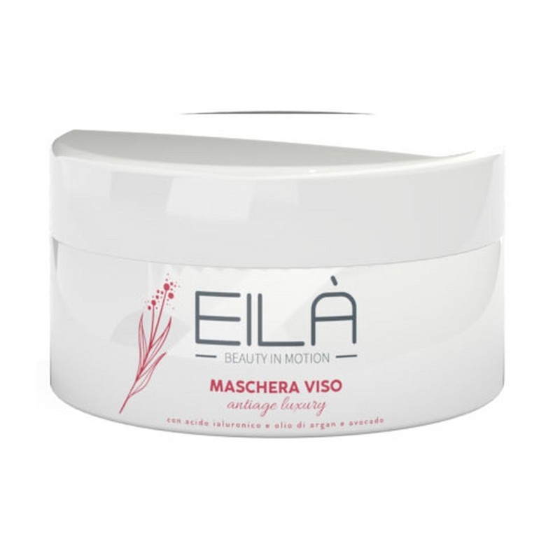Maschera viso-acido ialur.argan e avocad