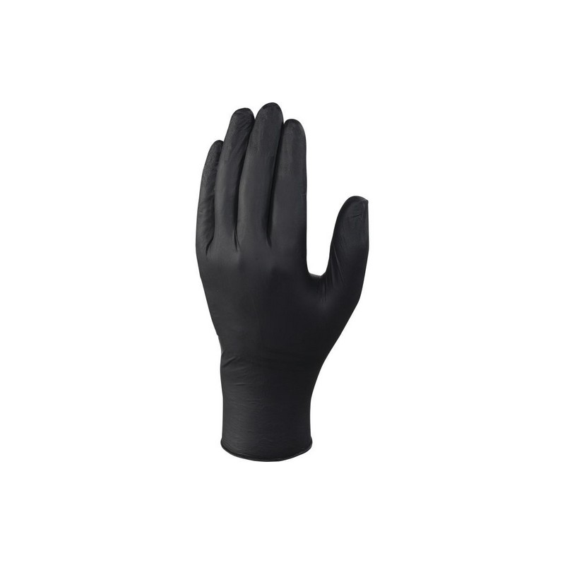Guanti nitrile nero non talcati