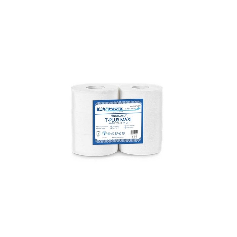 T-plus maxi carta igienica 2 veli 6rotol