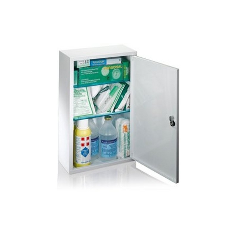 Armadietto pronto soccorso metallo bianc