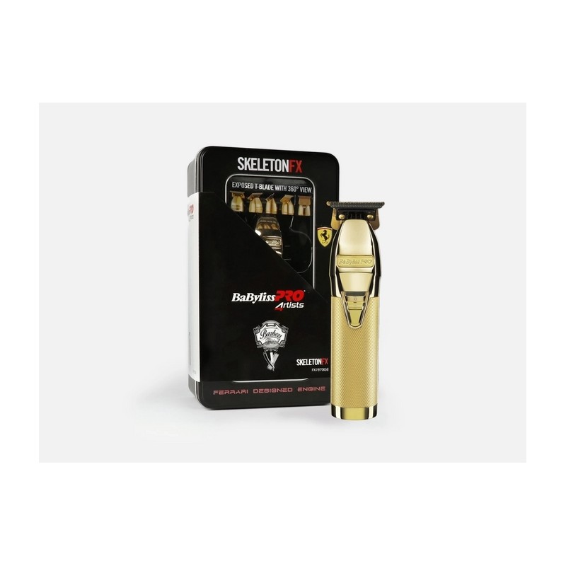 BaBylissPRO4Artist Trimmer SKELETON GOLD