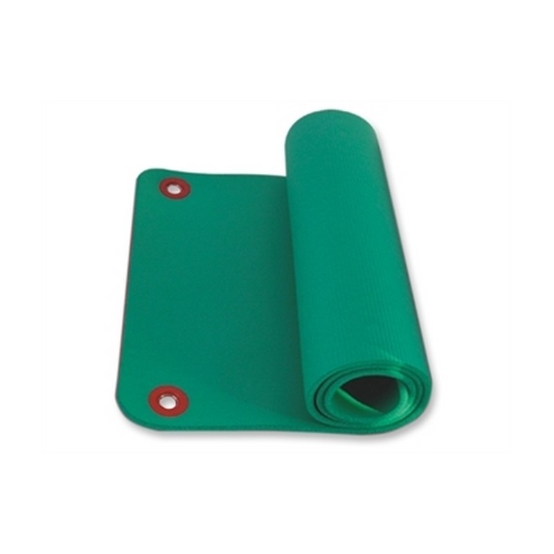 Materassino con fori 180x60x1,6 verde