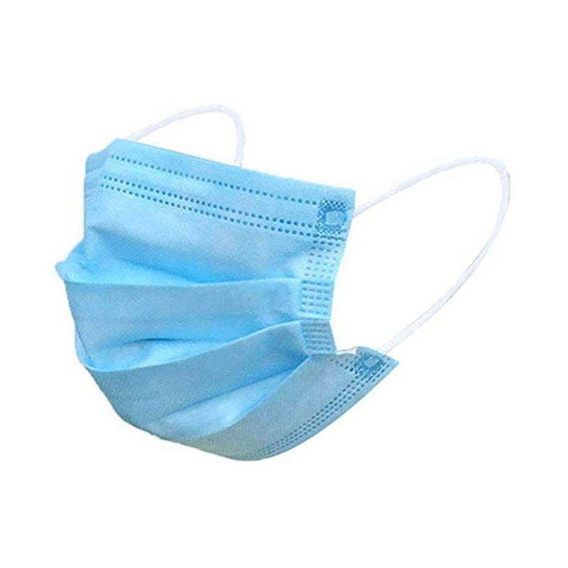 Mascherine tnt 3 veli azzurro