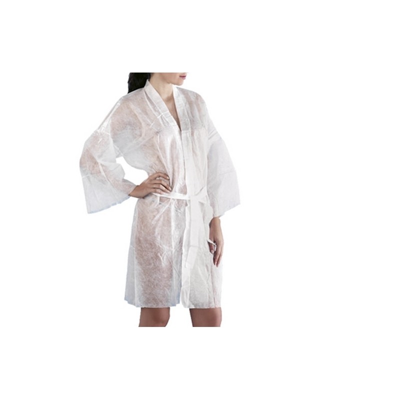 Kimono bianco monouso tnt