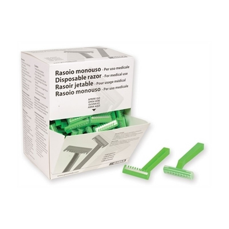Rasoio chirurgico bilama 100 pz