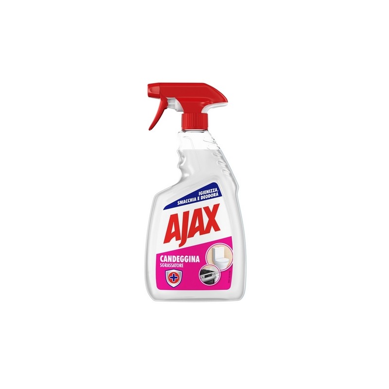 AJAX SGRASSATORE CON CANDEGGINA SPRAY