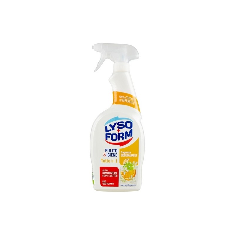 LYSOFORM SPRAY TUTTO IN 1 ARANCIA