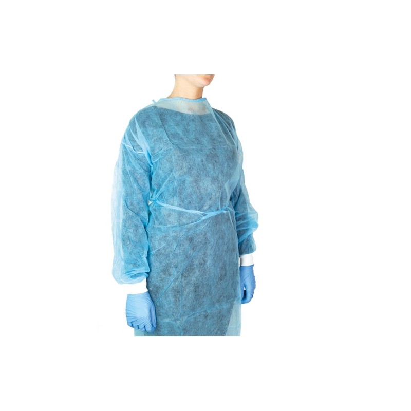 Camice Monouso In Tnt Blu