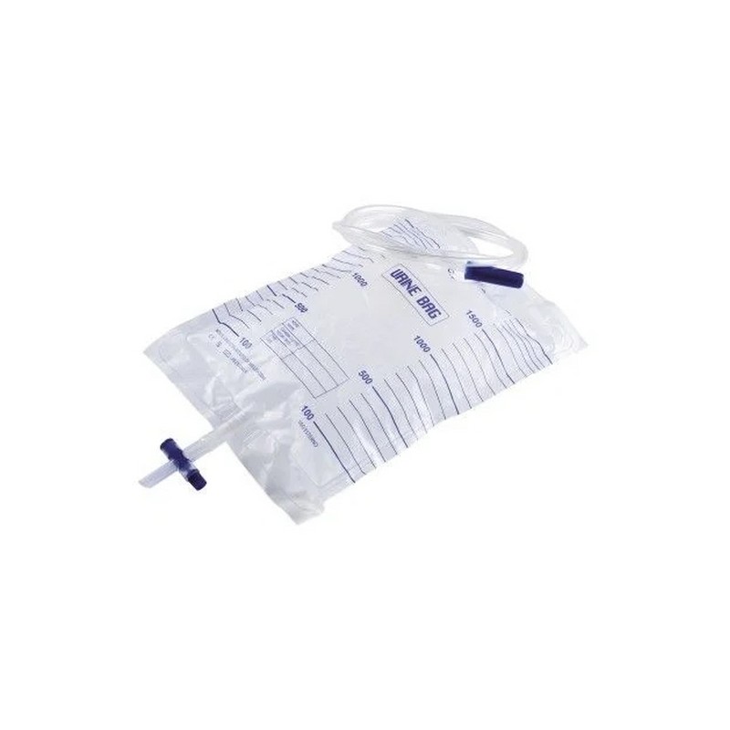 SACCA URINA CON VALVOLA TUBO 90cm 30pz