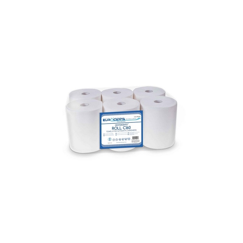 asciugamani dispenser ROLLC160- 6 rotoli