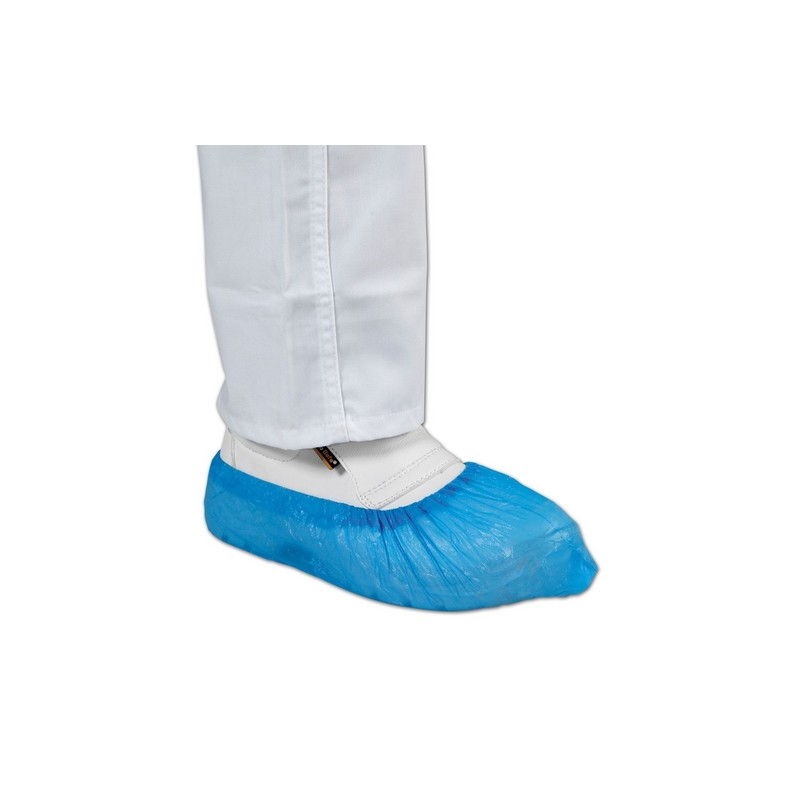 Copriscarpe in polietilene con elastico