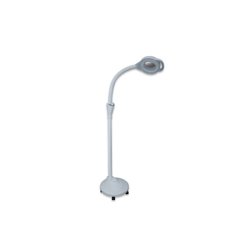 Lampada led in plas 5d stativo e rotelle