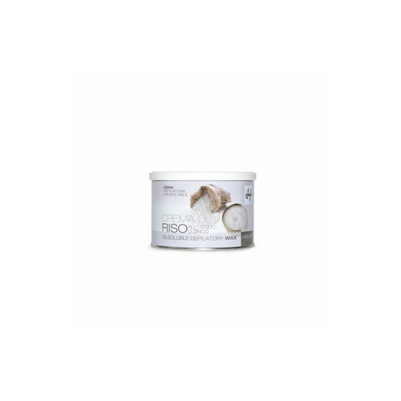 Cera vaso HOLIDAY-  CREMA DI RISO 400ml